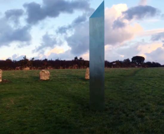 Augmented Reality Monolith At Ancient English Site Confuses UK Press