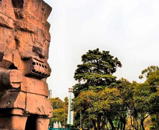 The Monolith of Tlaloc. Source: Public Domain