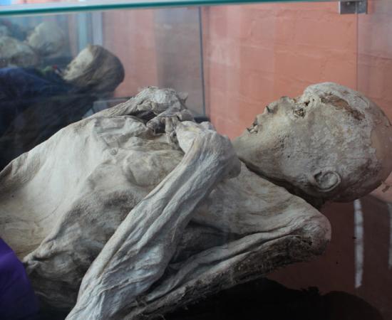 One of the natural mummies in San Bernardo, Colombia. Source: The Gringo / CC BY-NC-ND 2.0