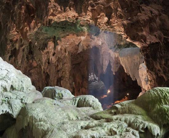 Luzon Island, Philippines where the bone and teeth of the new human species were found.