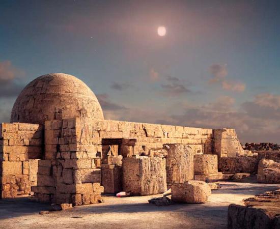 Winter Solstice at Mnajdra Temple in Malta. Source: Declan Hillman / Adobe Stock