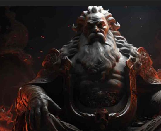 Pangu - The Chinese god of creation. AI image. Source: Superhero Woozie/Adobe Stock