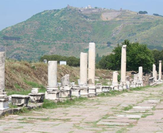 Asklepion in Pergamon Turkey