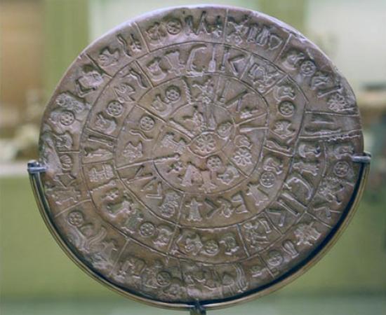 4,000-year-old Phaistos Disc