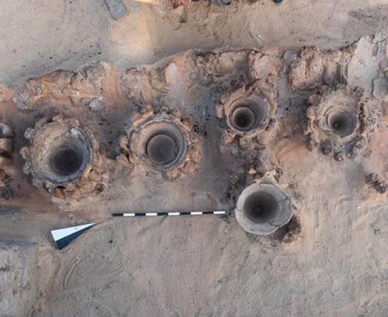 A massive ancient beer factory has been discovered at Abydos, Egypt