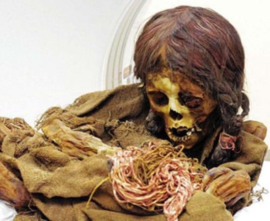 The mummy Ñusta. Credit: Michigan State University