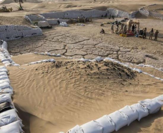 Ancient recycling discovered at the Saruq Al Hadid site. Source: Jan Kurzawa / PAP.