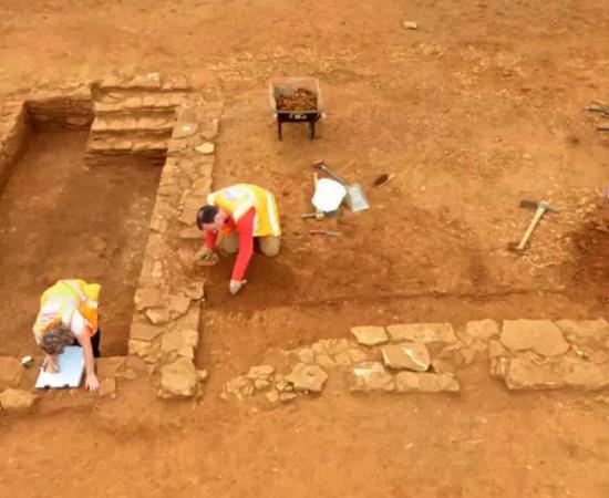 A Roman ritual center has been discovered in Northampton, which had been in use since the Bronze Age. Source: International Council of Museums / Twitter