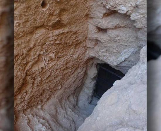 The royal tomb discovered in Luxor. Credit: Ministry of Tourism and Antiquities.