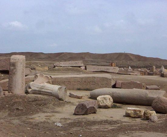 The ruins of Tanis.