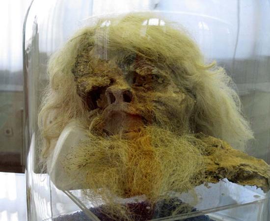 Salt man - Iran Baastan museum. 