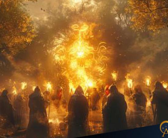 Representative image of a Samhain celebration.