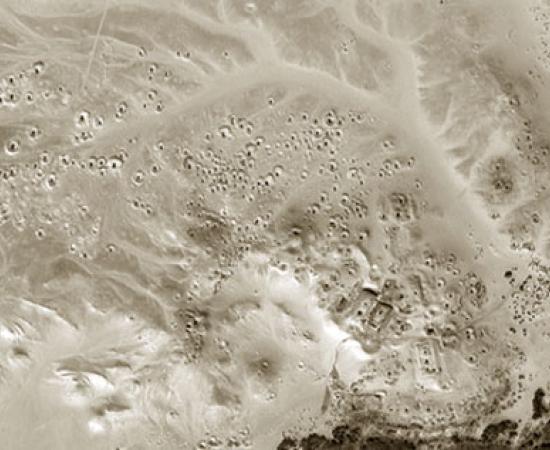 Egyptian landscape through Satellite