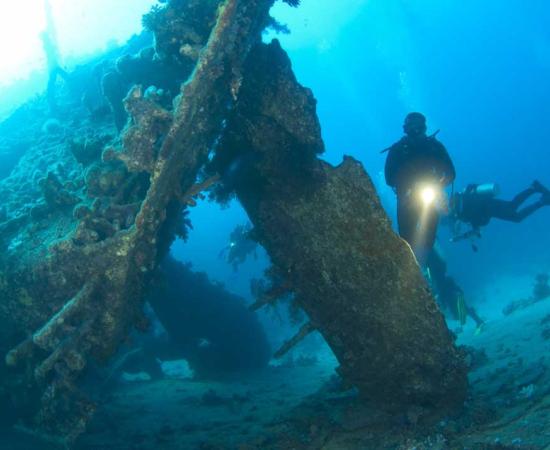 Researchers study a ship graveyard discovered in the Black Sea. Source: Paul Vinten / Adobe Stock.
