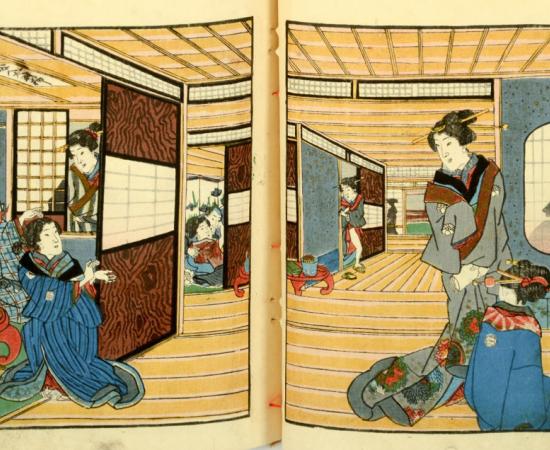 Japanese erotic art. Credit: fotoember / Adobe Stock