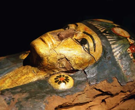 Oldest Egyptian Soul Map has been found on the text of a woman’s coffin.     Source: Boggy / Adobe Stock