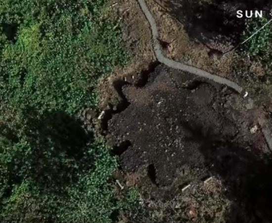 One of many star mounds now revealed on American Samoa.            Source: Tagata Pasifika / Youtube Screenshot