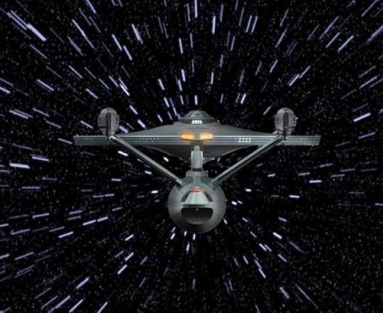 Star Trek Warp Travel Space