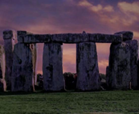 Stonehenge at night