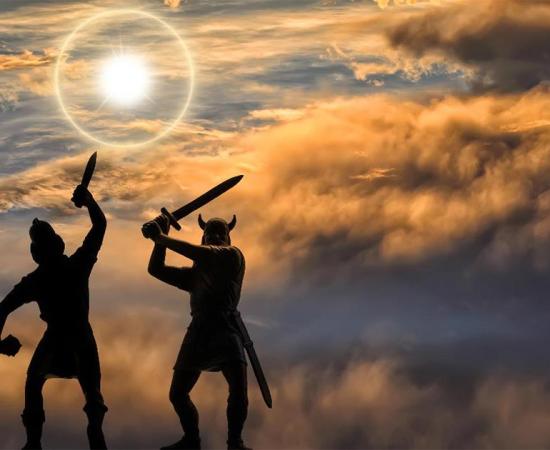 On March 29th ancient people sharpened their swords and went to battle under the power of their resurrected sun gods. Source: Oleksandr /Adobe Stock