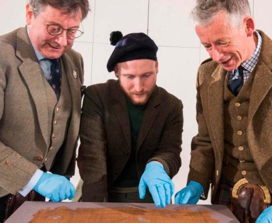 The oldest piece of tartan ever found in Scotland was created in the 16th century. Source: Alan Richardson / V&A Dundee