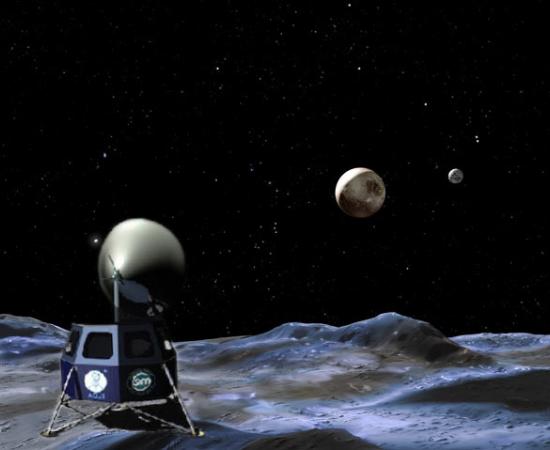 Telescope on Moon’s South Pole