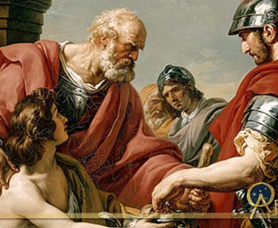 Belisarius by Francois-Andre Vincent 1776