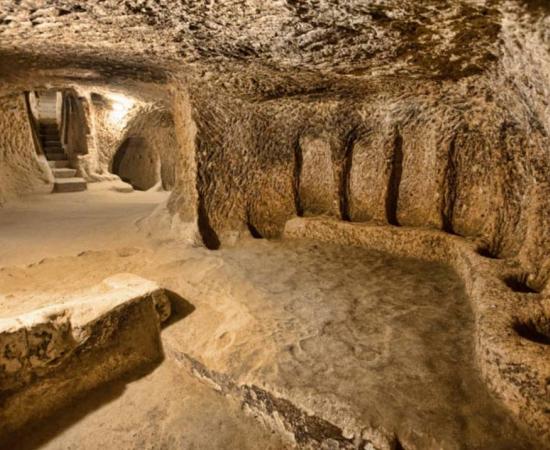 Vast ancient underground city beneath Cappadocia