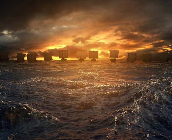 Viking long-distance travel was made possible by tar.  