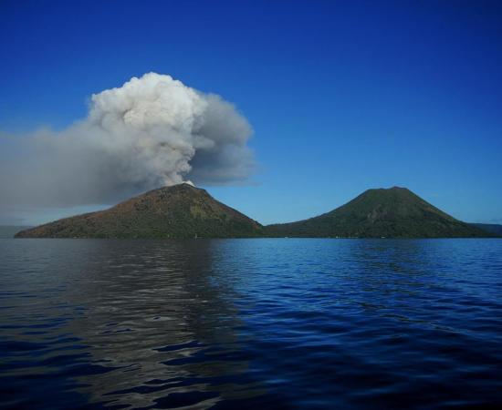 It’s possible Mount Tavurvur, a part of the Rabaul caldera volcano in Papua, New Guinea, played a role in the climate change beginning 536 AD. Others have theorized that dust thrown in the air by crashing meteorites played a role in the climate change.