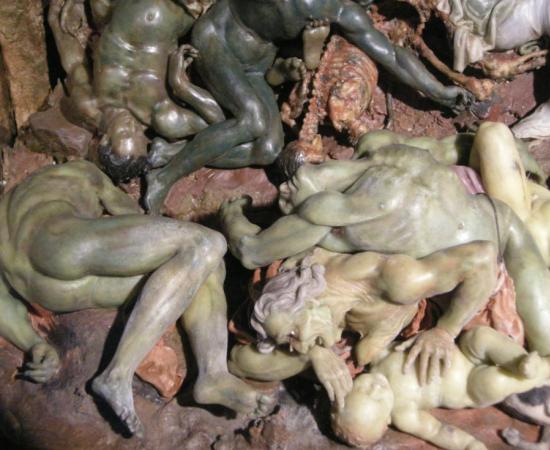 La Peste (1695) wax sculpture, Gaetano Zumbo, Museum of Specola, Florence 