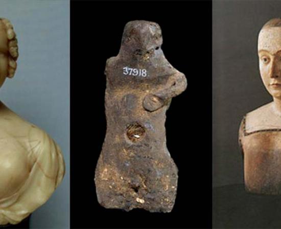 Queen Adelaide wax bust from 1830. Ancient wax sculpture. Funeral effigy. Source: Timothy Millett/CC BY-SA 4.0, © Trustees of the British Museum /CC BY-NC-SA 4.0, Public Domain