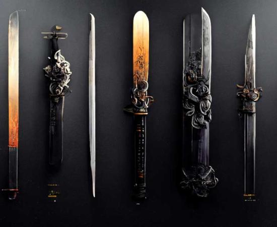 Fantasy weapon set. Source: Zaleman / Adobe Stock