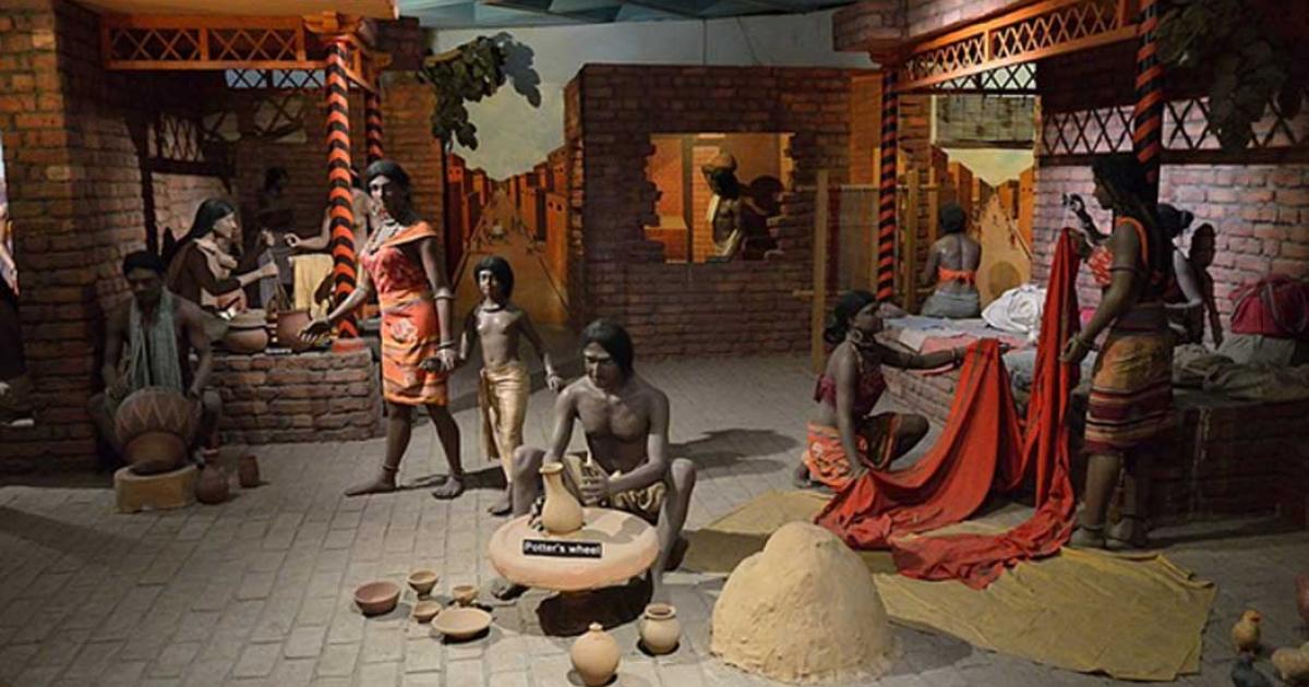 Indus Valley Diorama by Biswarup Ganguly