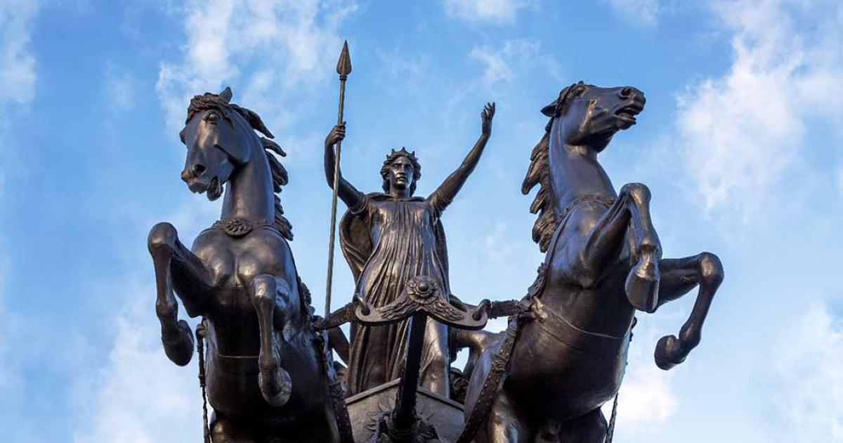 Statue of Boudicca commissioned by Queen Victoria (Rixie / Adobe Stock)
