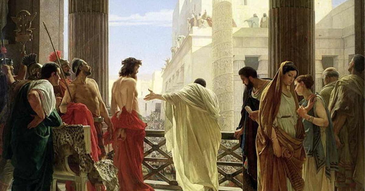 Ecce homo, Behold The Man by Antonio Ciseri (1880) 