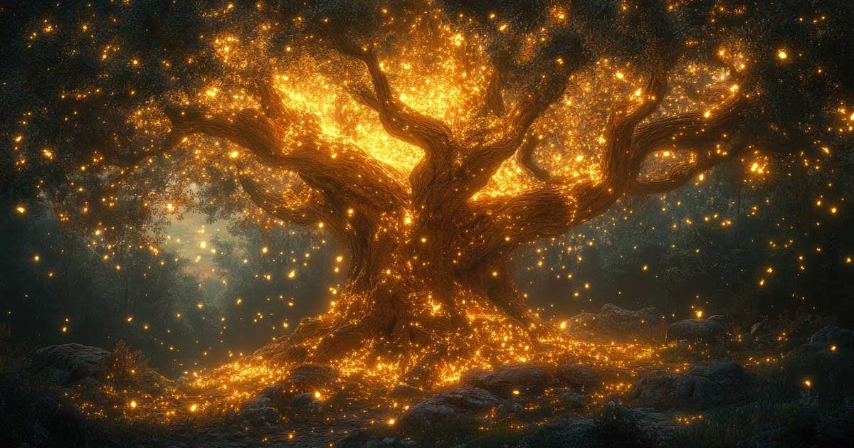 A magnificent ancient tree 