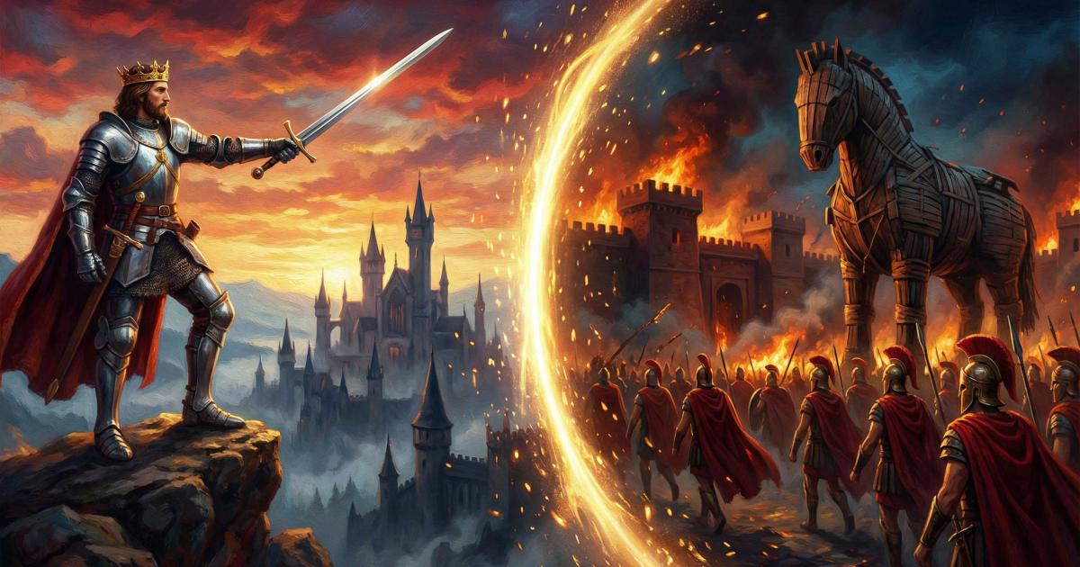 King Arthur and Troy