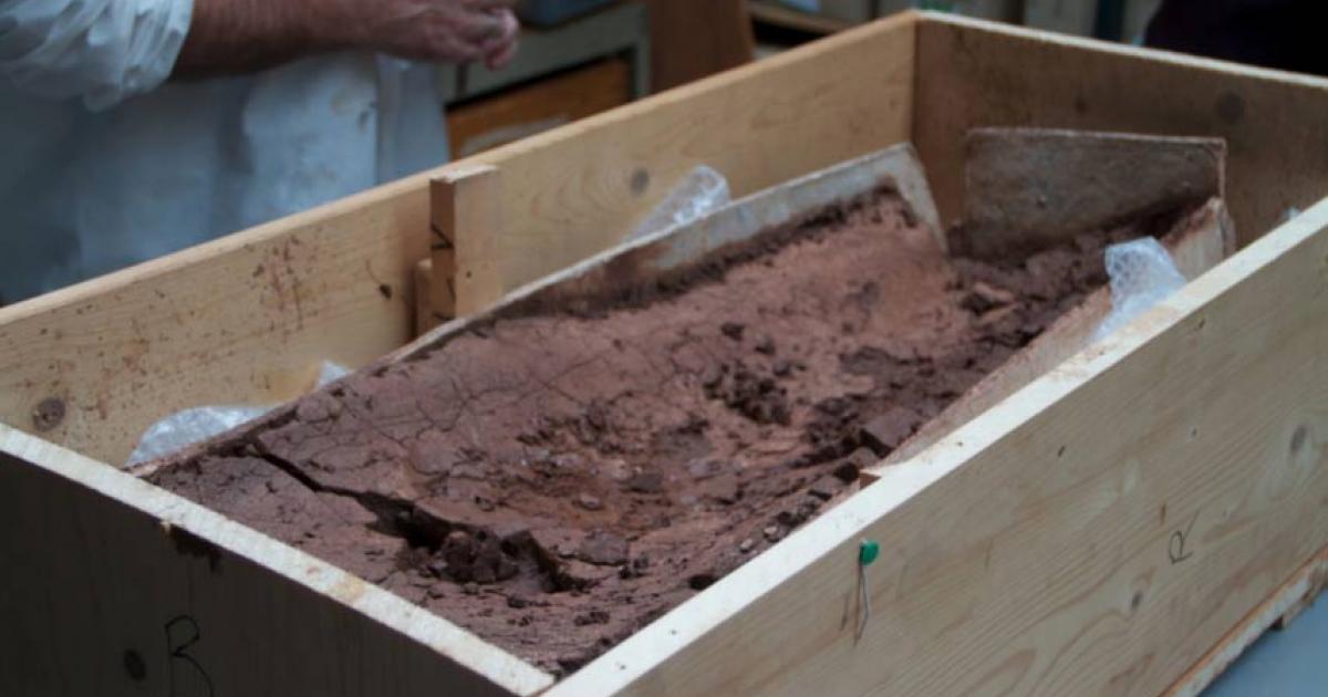 1,600-year-old Roman child coffin
