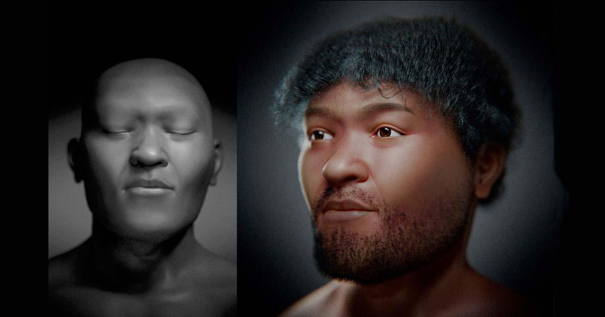 Some of the stages of skull photogrammetry and initial anatomical deformation (Moacir Elias Santos & Cicero Moraes /CC BY 4.0)