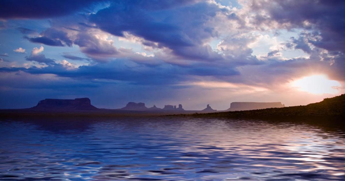 Deriv; A drowned land. 