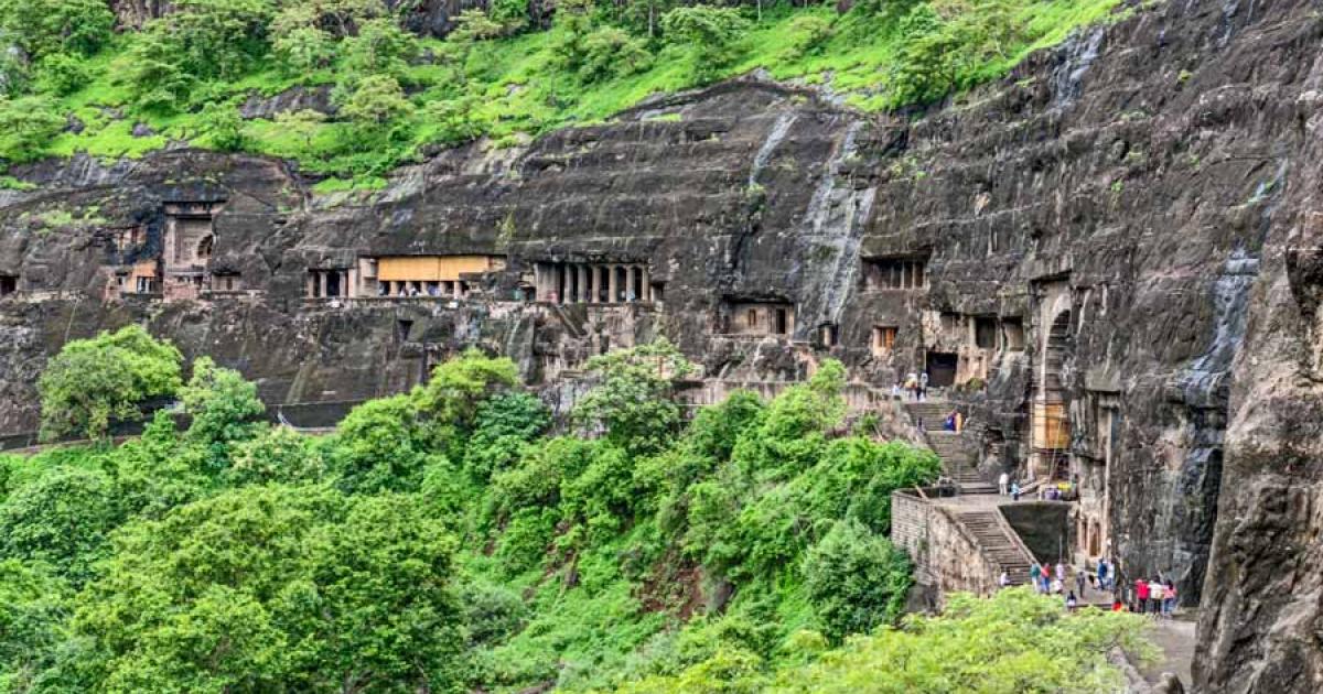 The Ajanta caves in India. Source: mukulbanerjee / Adobe Stock