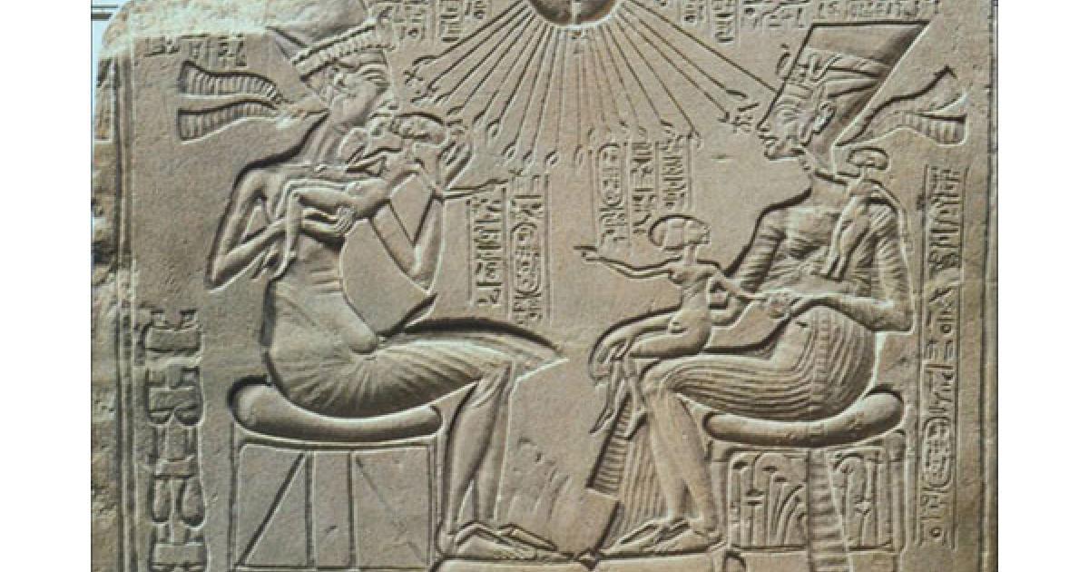 Akhenaten and Nefertiti