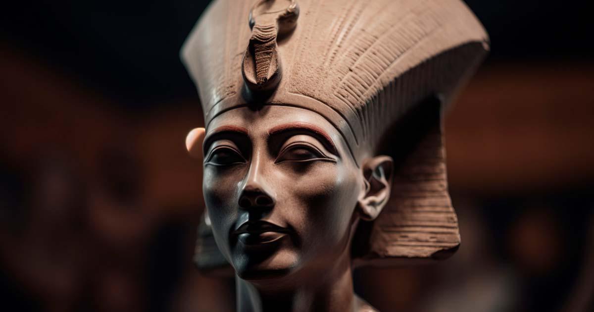 Image of ancient god Akhenaten.	Source: Vlad/Adobe Stock