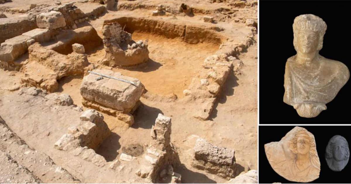 The Alexander the Great statue and many other artifacts were unearthed at the al-Shatby district of Alexandria shown in the image.               Source: Egyptian Ministry of Tourism and Antiquities