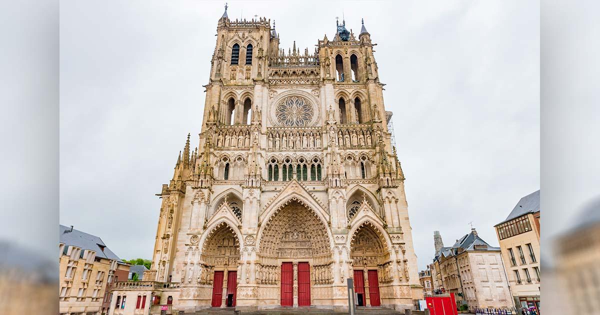 Amiens cathedral. Source:  Takashi Images / Adobe Stock. 