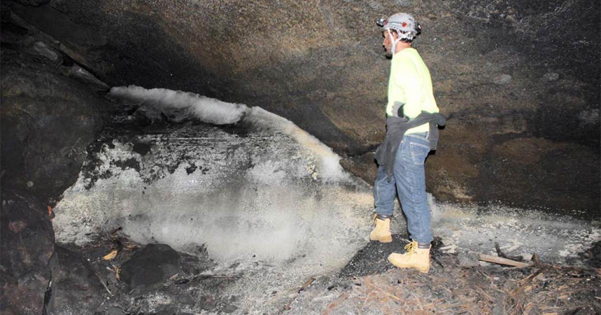 Ancestral Puebloans Deep Mined Life Saving Ice Age Cave Water