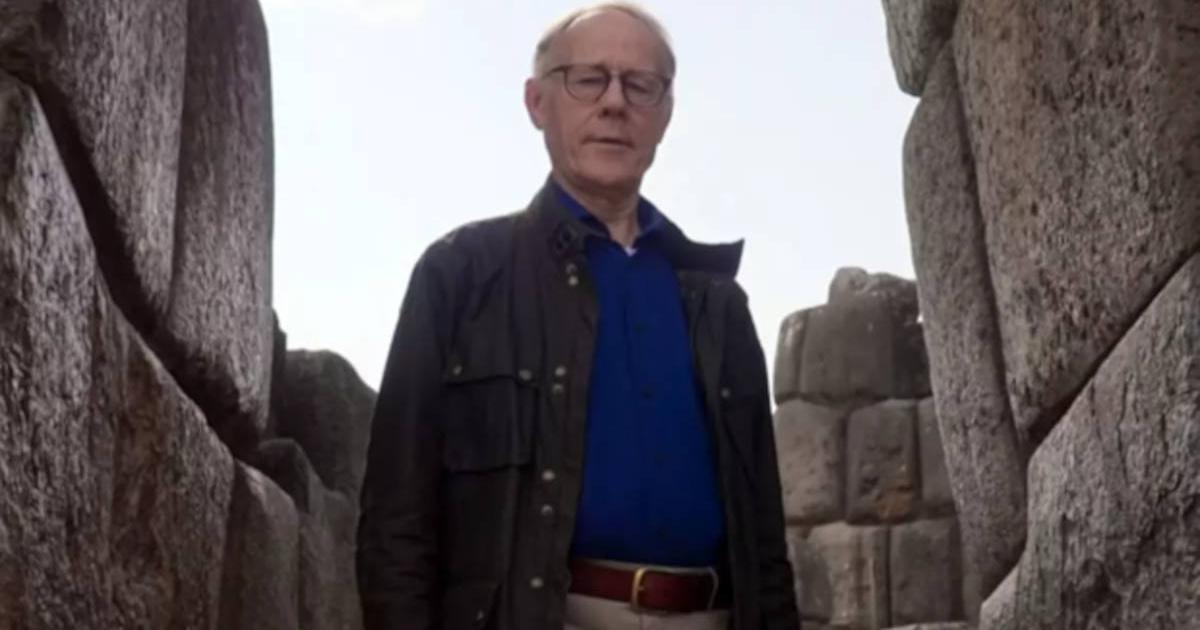 Graham Hancock at Sacsayhuaman, Cusco, Peru.