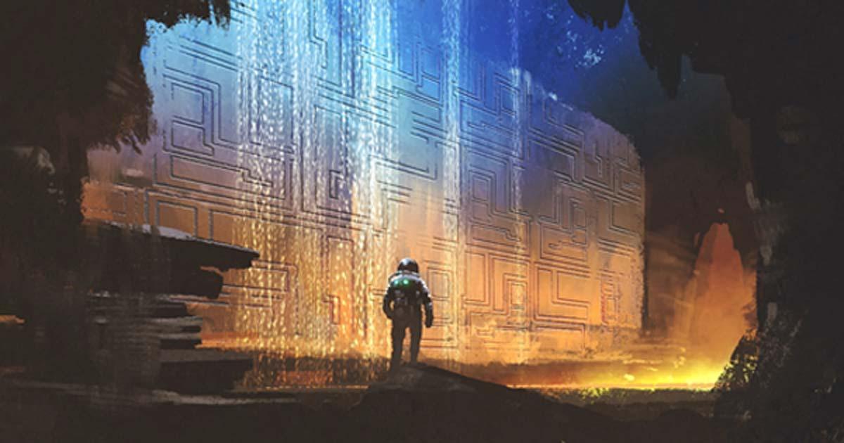 Concept art of an ancient astronaut (grandfailure / Adobe Stock)