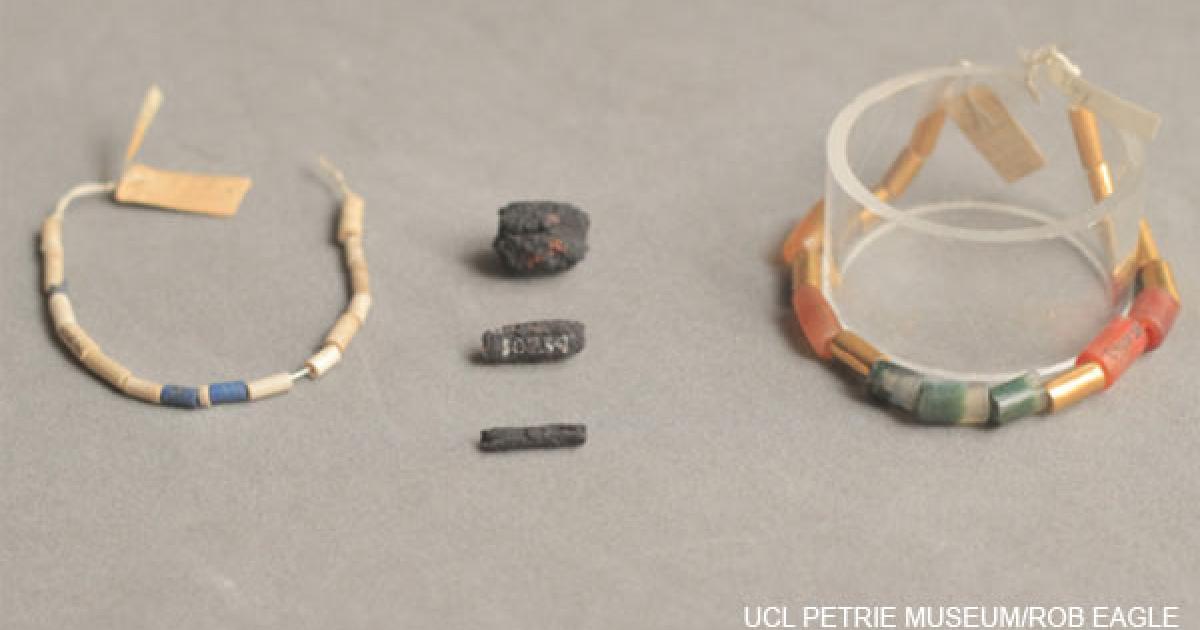 Ancient Egyptian Jewelry from Space